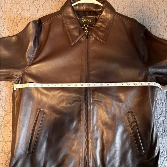 100% Leather Harrington Jacket - Picture 6 of 8
